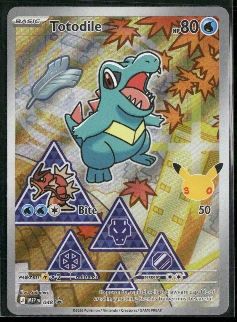 ME: Mega Evolution Promo Totodile #048