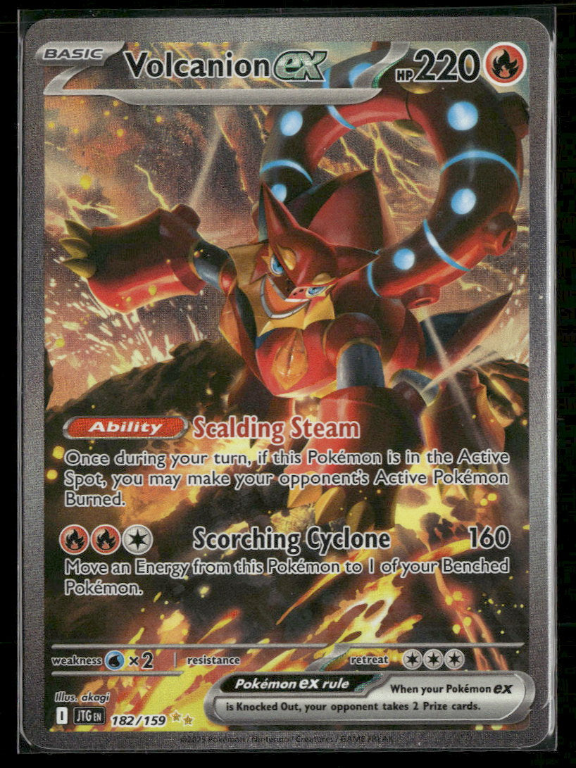 SV09: Journey Together Volcanion ex #182/159