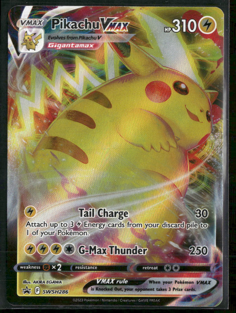 SWSH: Sword & Shield Promo Cards Pikachu VMAX #SWSH286