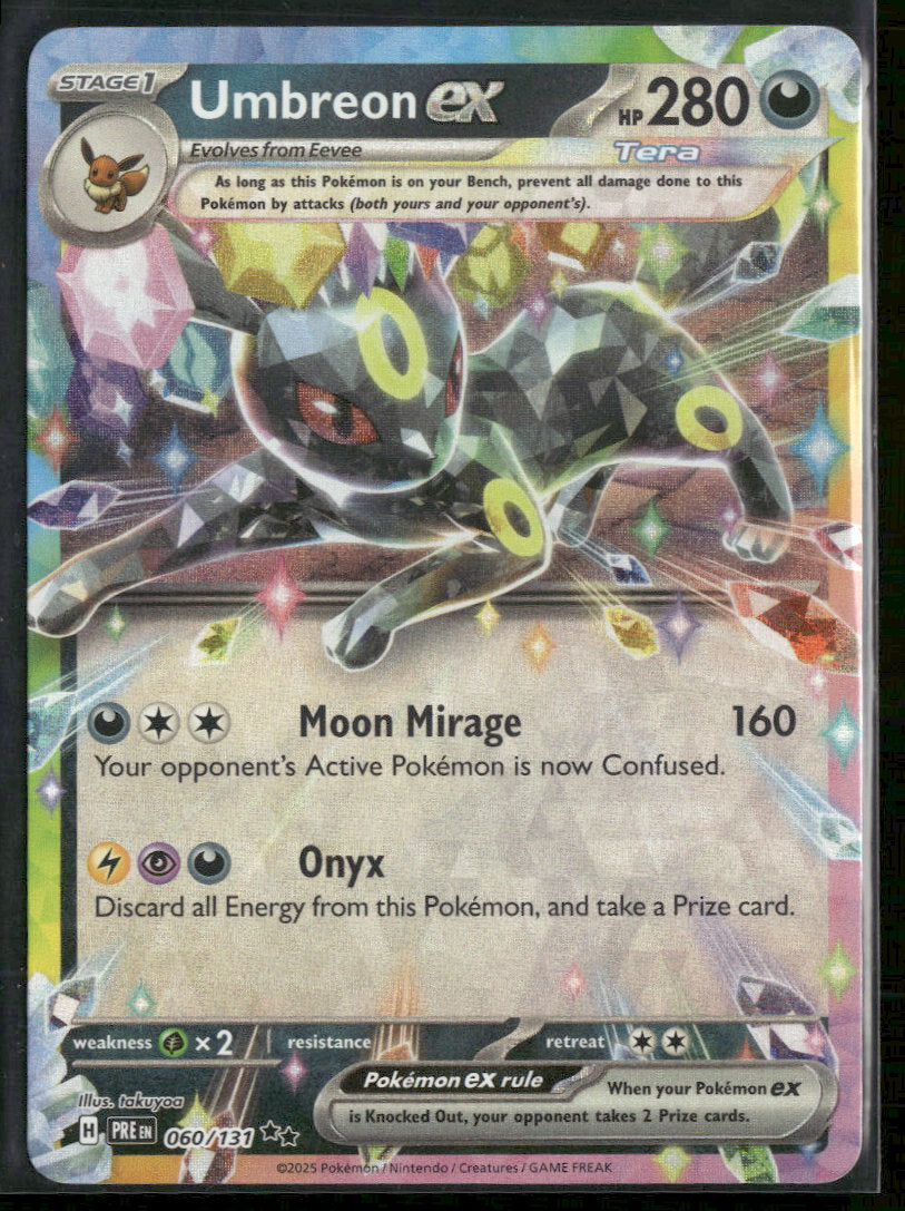 SV: Prismatic Evolutions Umbreon ex #060/131