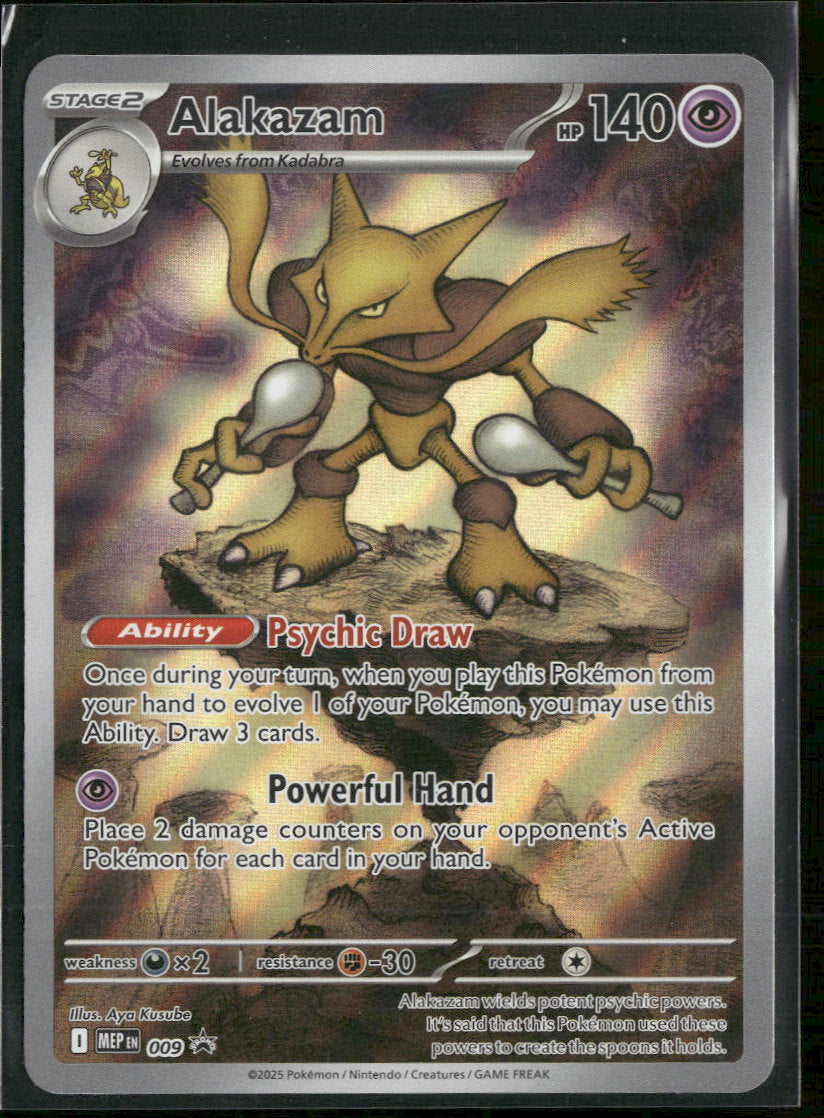 ME: Mega Evolution Promo Alakazam #009