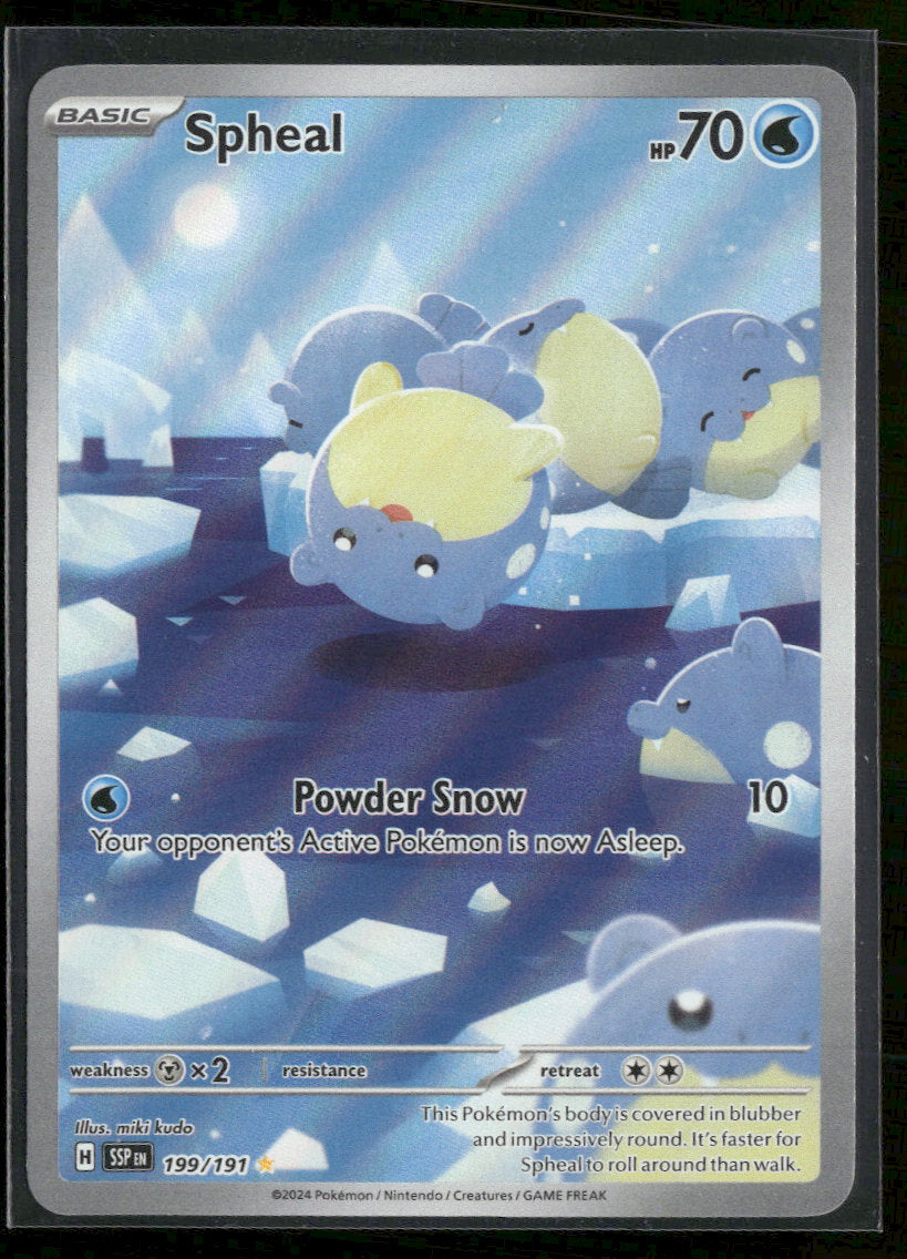 SV08: Surging Sparks Spheal #199/191