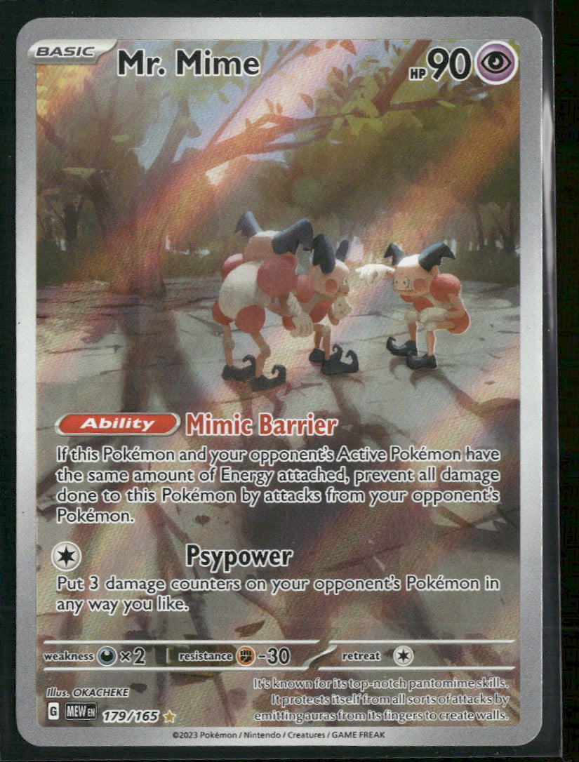 SV: Scarlet & Violet 151 Mr. Mime #179/165