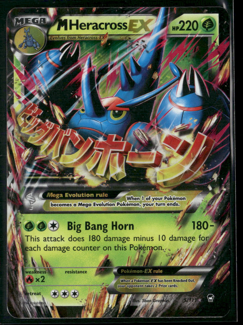 XY - Furious Fists M Heracross EX #5/111
