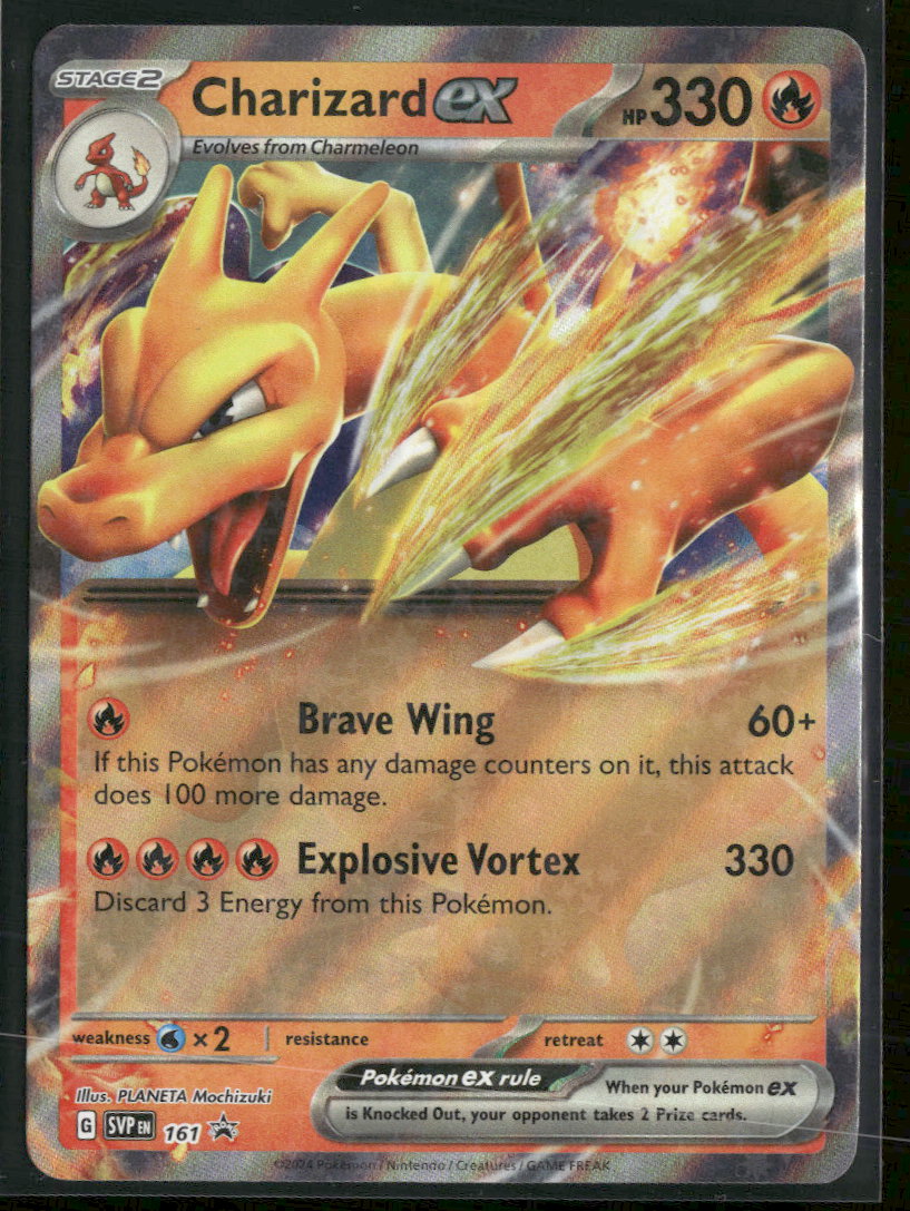 SV: Scarlet & Violet Promo Cards Charizard ex #161