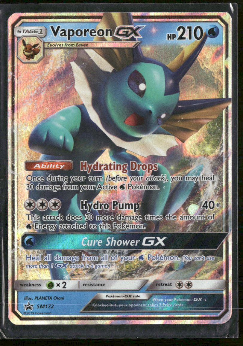 SM Promos Vaporeon GX #SM172