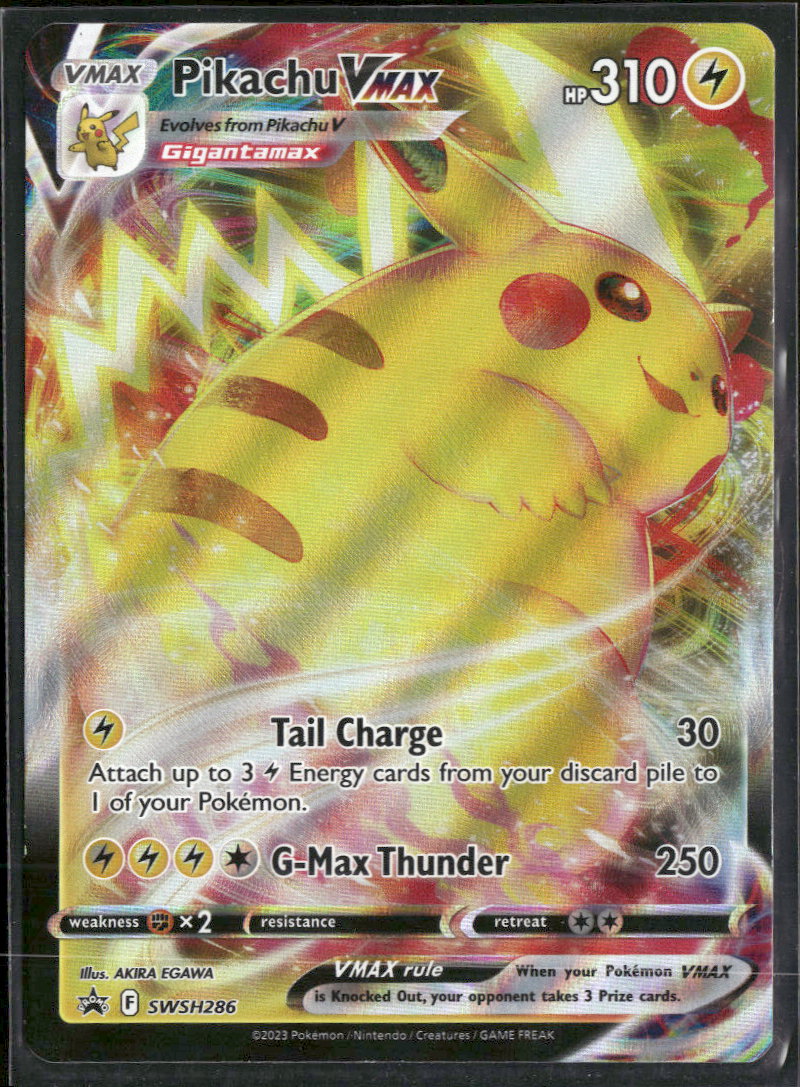 SWSH: Sword & Shield Promo Cards Pikachu VMAX #SWSH286