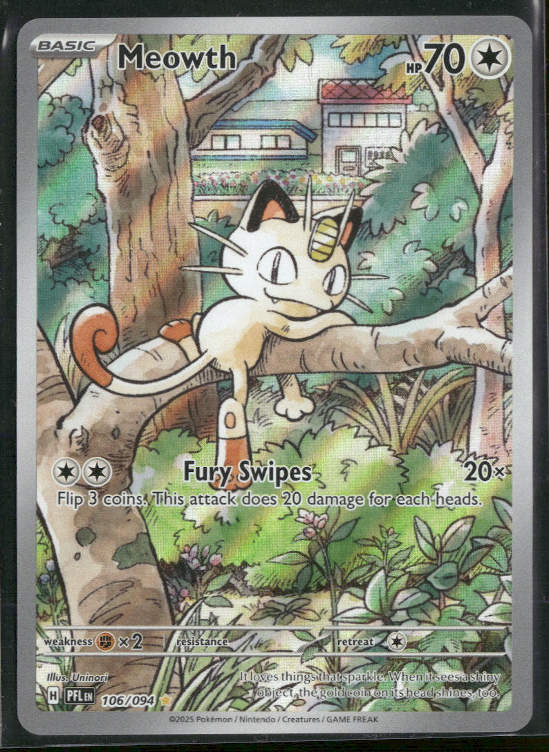 ME02: Phantasmal Flames Meowth #106/094