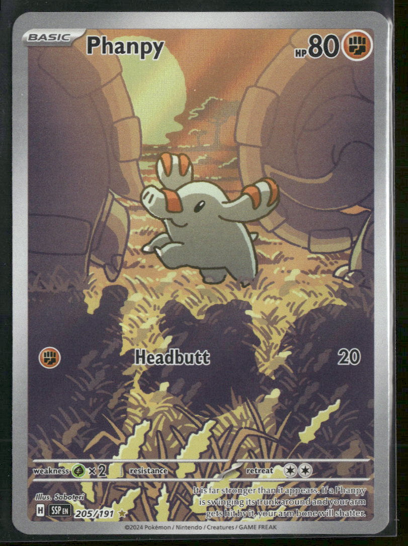 SV08: Surging Sparks Phanpy #205/191