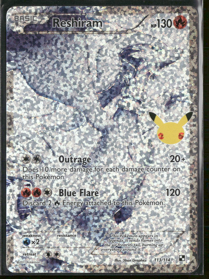 Celebrations: Classic Collection Reshiram #113/114