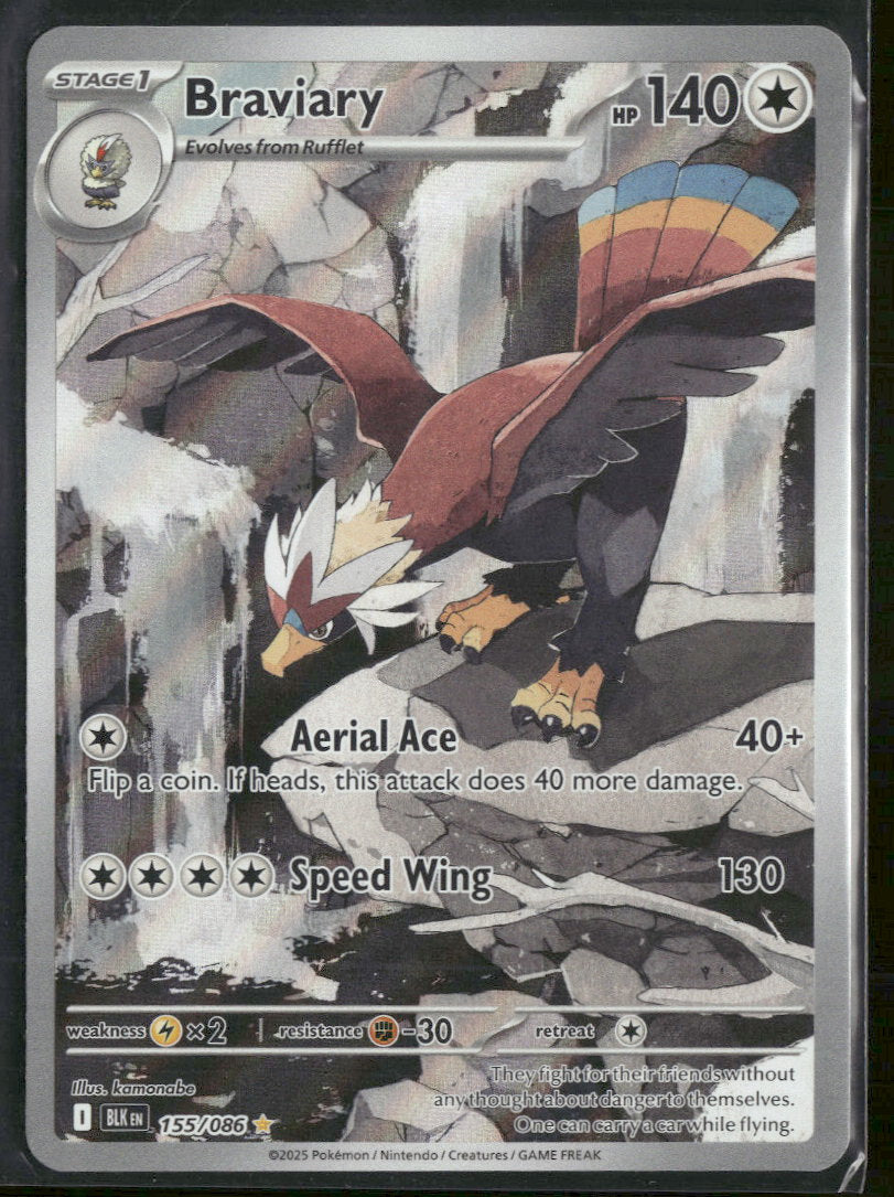 SV: Black Bolt Braviary #155/086