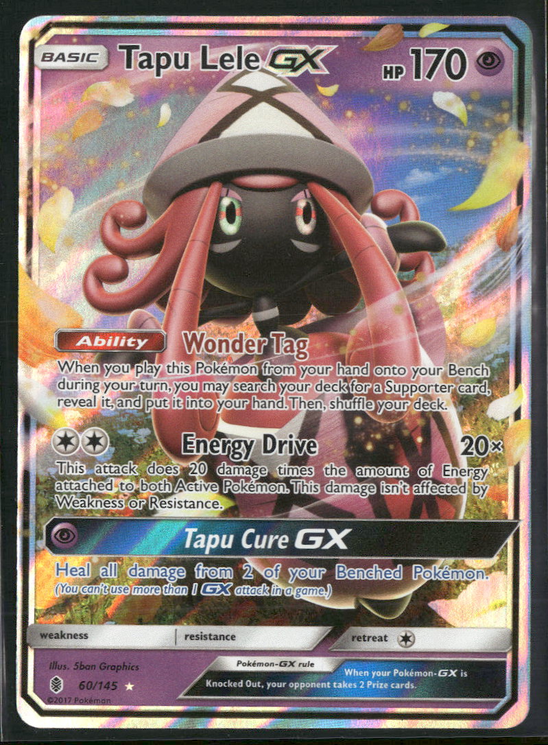 SM - Guardians Rising Tapu Lele GX #60/145