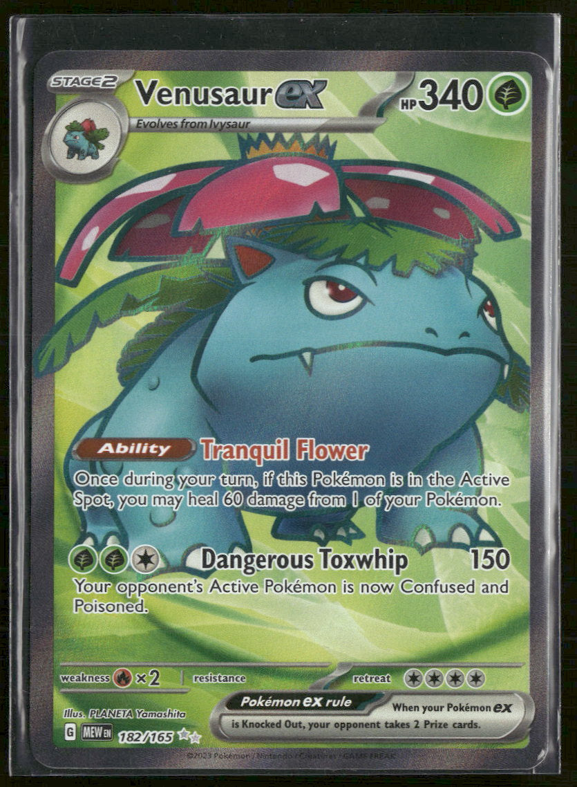 SV: Scarlet & Violet 151 Venusaur ex #182/165