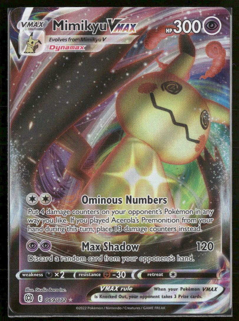 SWSH09: Brilliant Stars Mimikyu VMAX #069/172