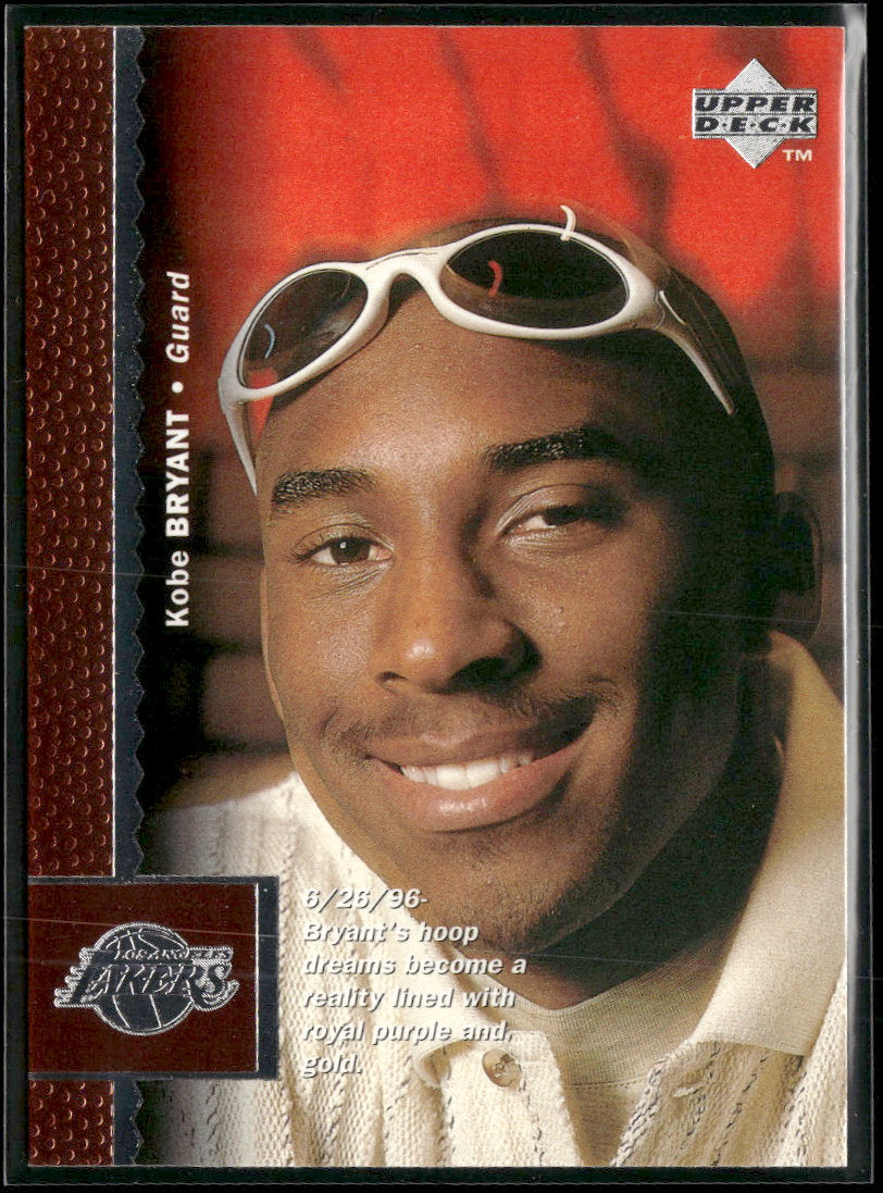 1996-97 Upper Deck Kobe Bryant RC #58