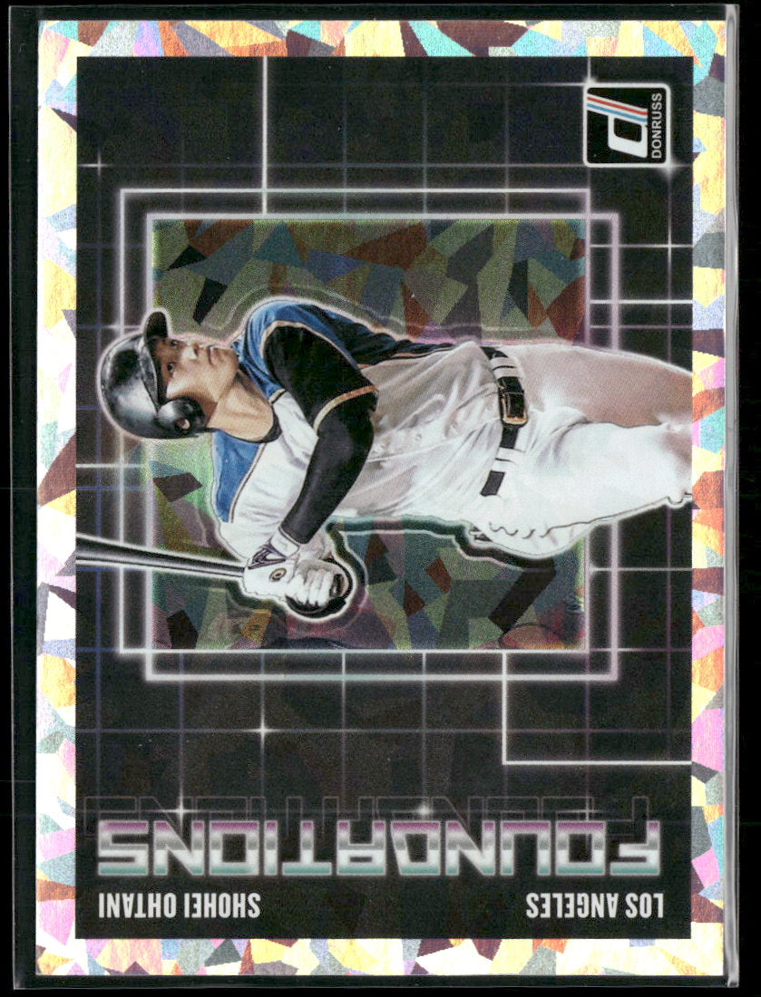2018 Donruss Foundations Crystal Shohei Ohtani #F7