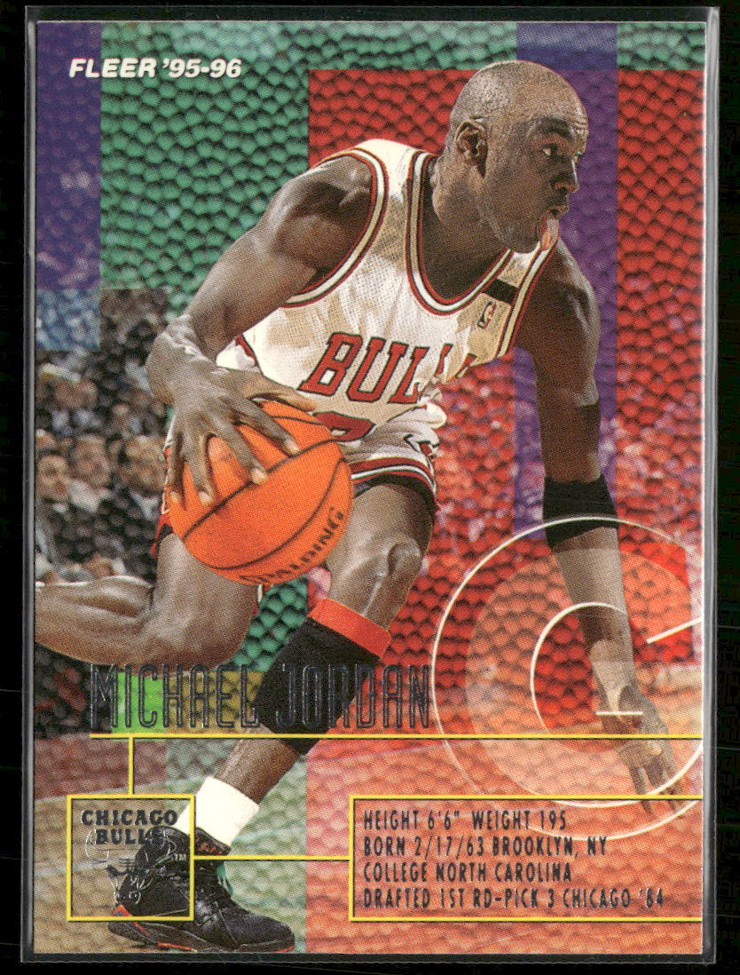 1995-96 Fleer Michael Jordan #22
