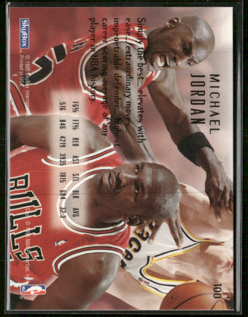 1994-95 SkyBox E-Motion Michael Jordan #100