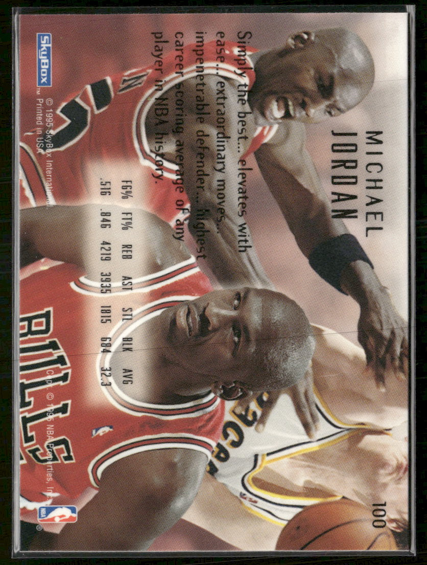 1994-95 SkyBox E-Motion Michael Jordan #100