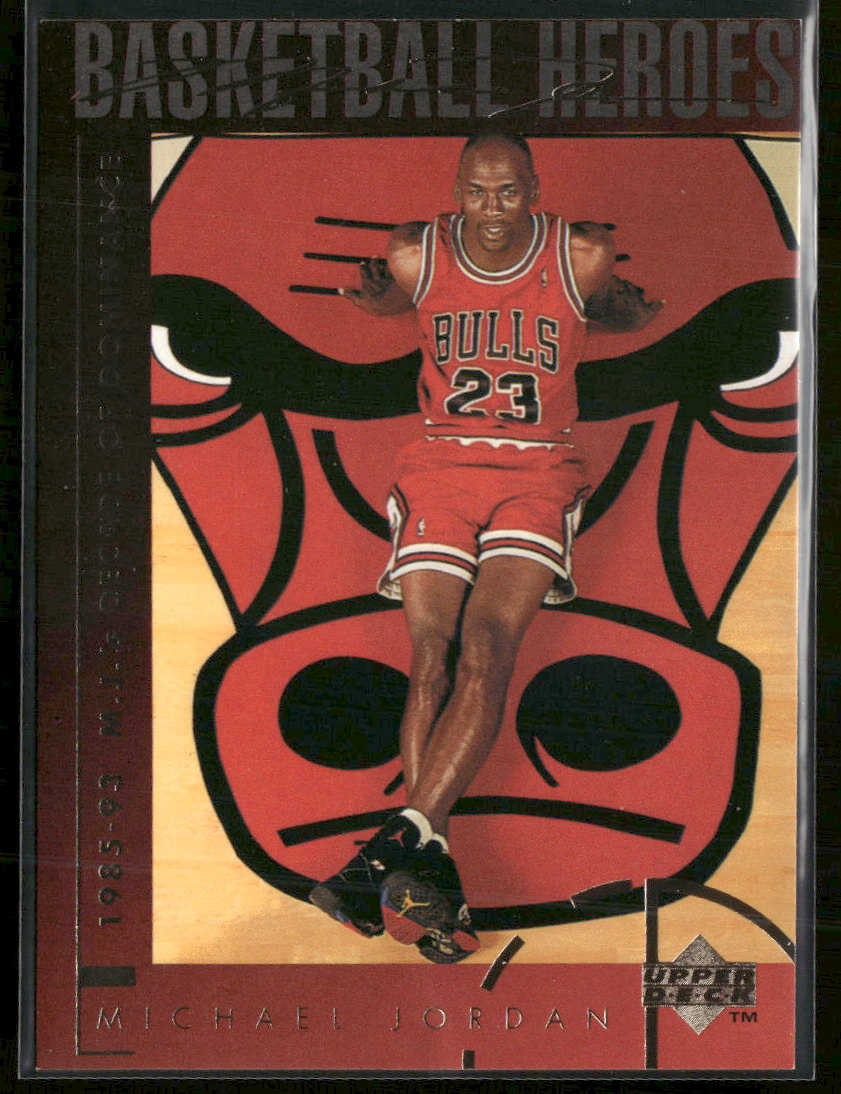 1994-95 Upper Deck Basketball Heroes: Michael Jordan Michael Jordan #44
