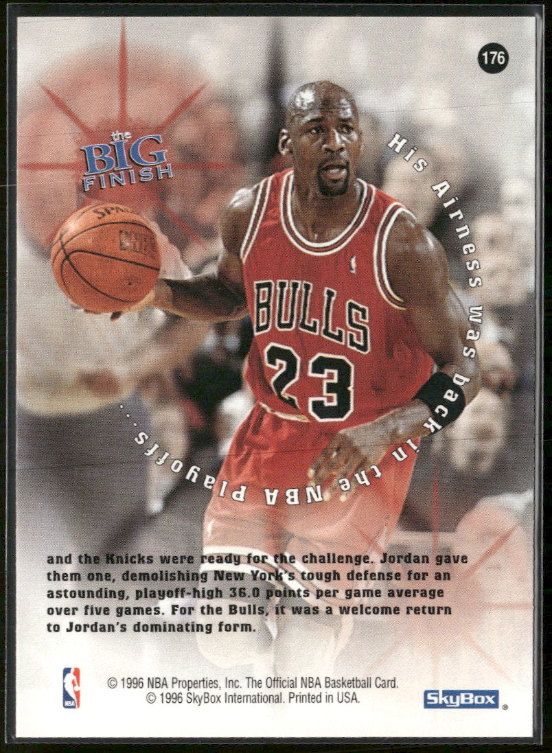 1996-97 Hoops Michael Jordan #176