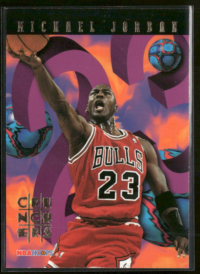 1995-96 Hoops Number Crunchers Michael Jordan #1