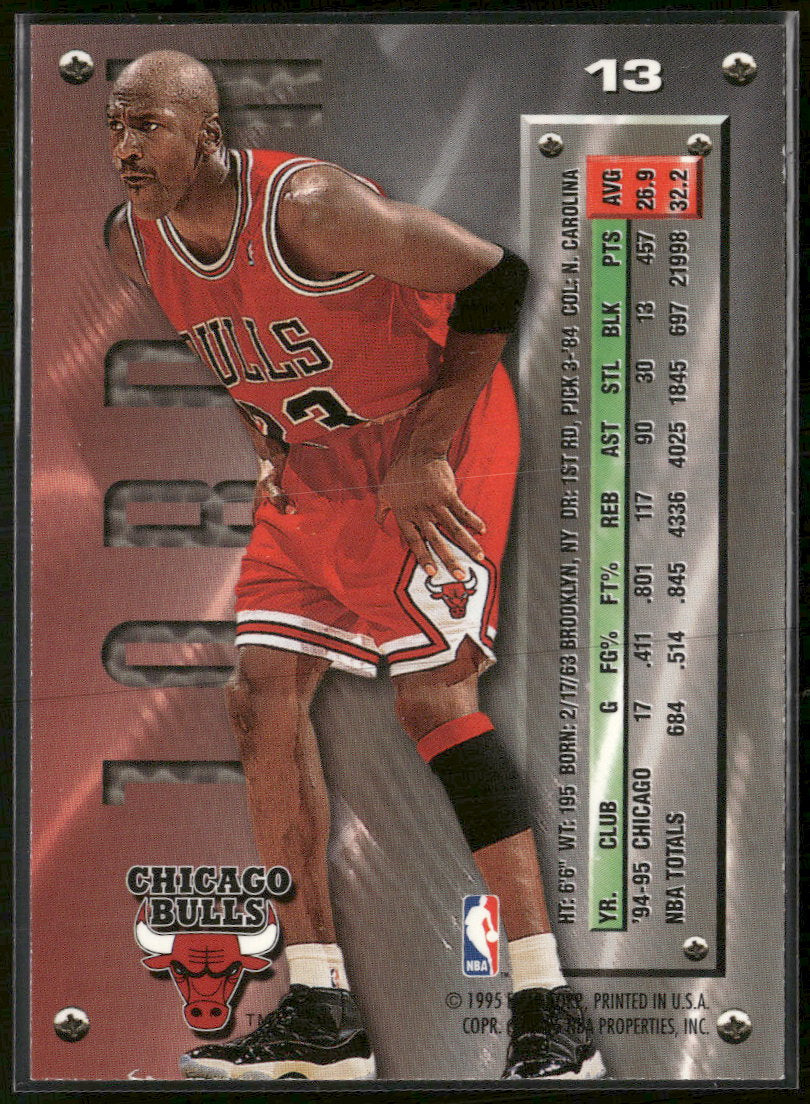 1995-96 Metal Michael Jordan #13