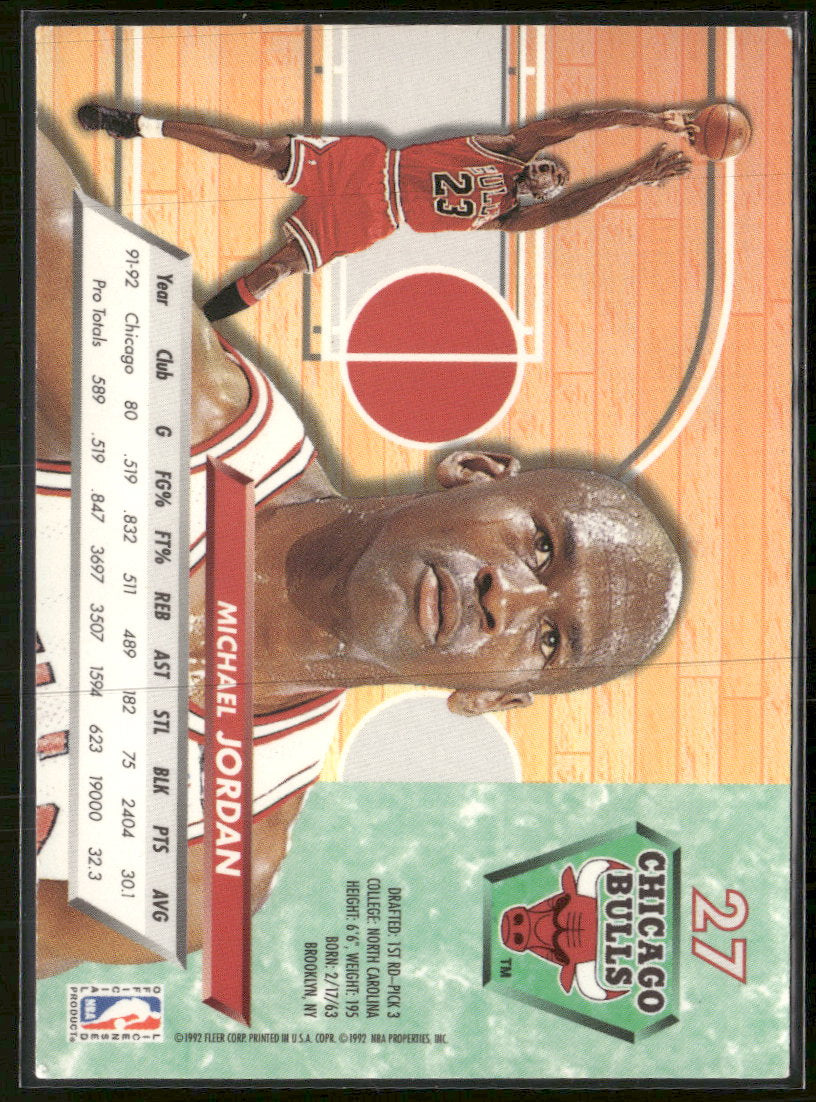 1992-93 Ultra Michael Jordan #27