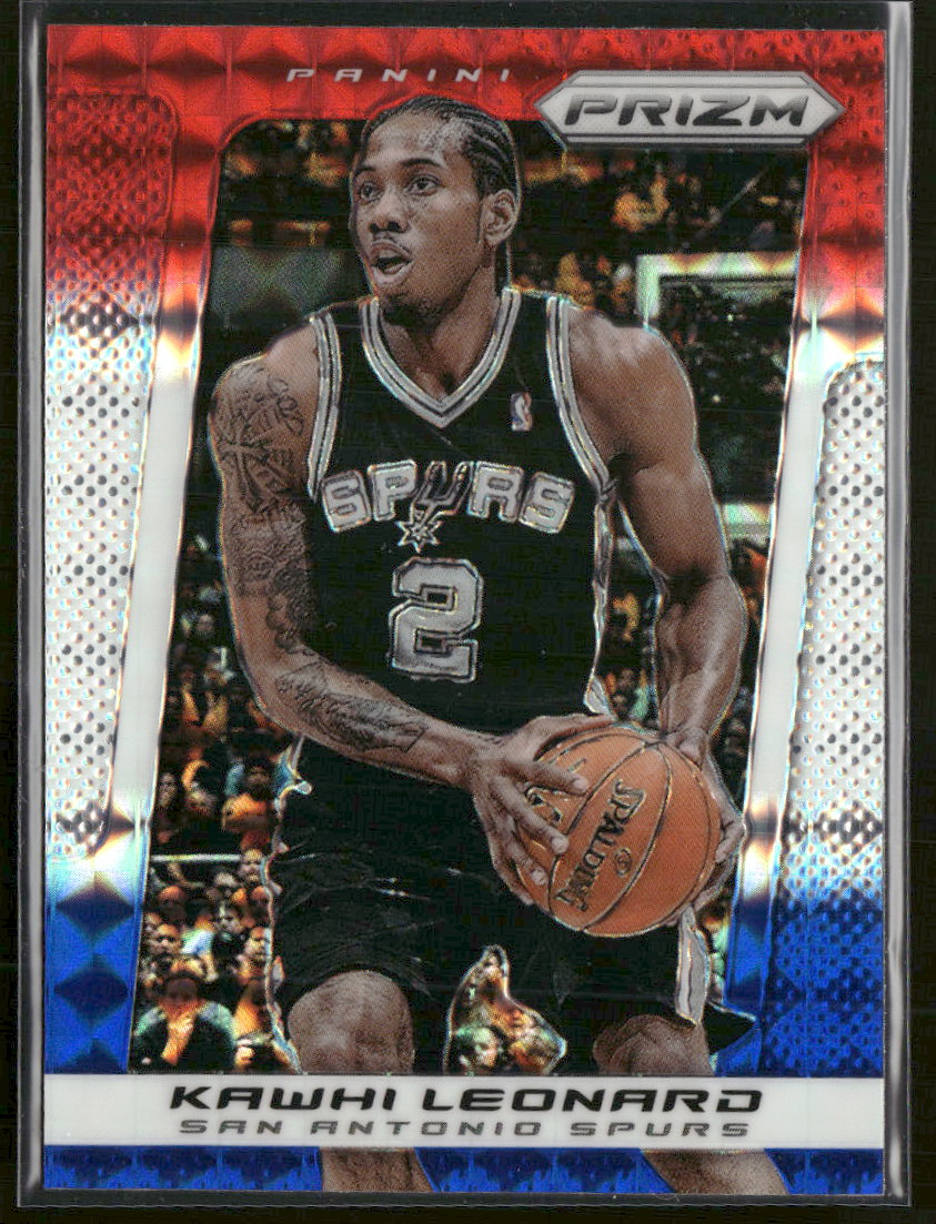 2013-14 Panini Prizm Prizm Red White and Blue Mosaic Kawhi Leonard #143