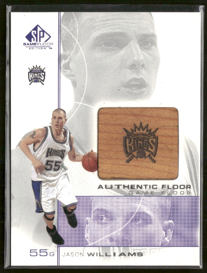 2000-01 SP Game Floor Authentic Floor Jason Williams #JW