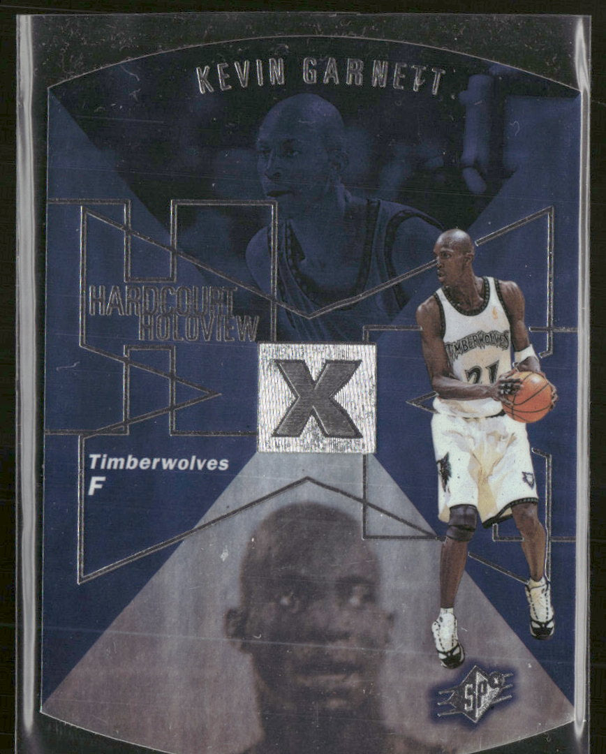 1997-98 SPx Hardcourt Holoview Kevin Garnett #HH6