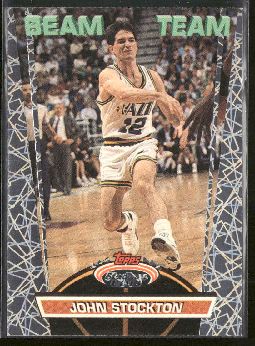 1992-93 Stadium Club Beam Team John Stockton #11