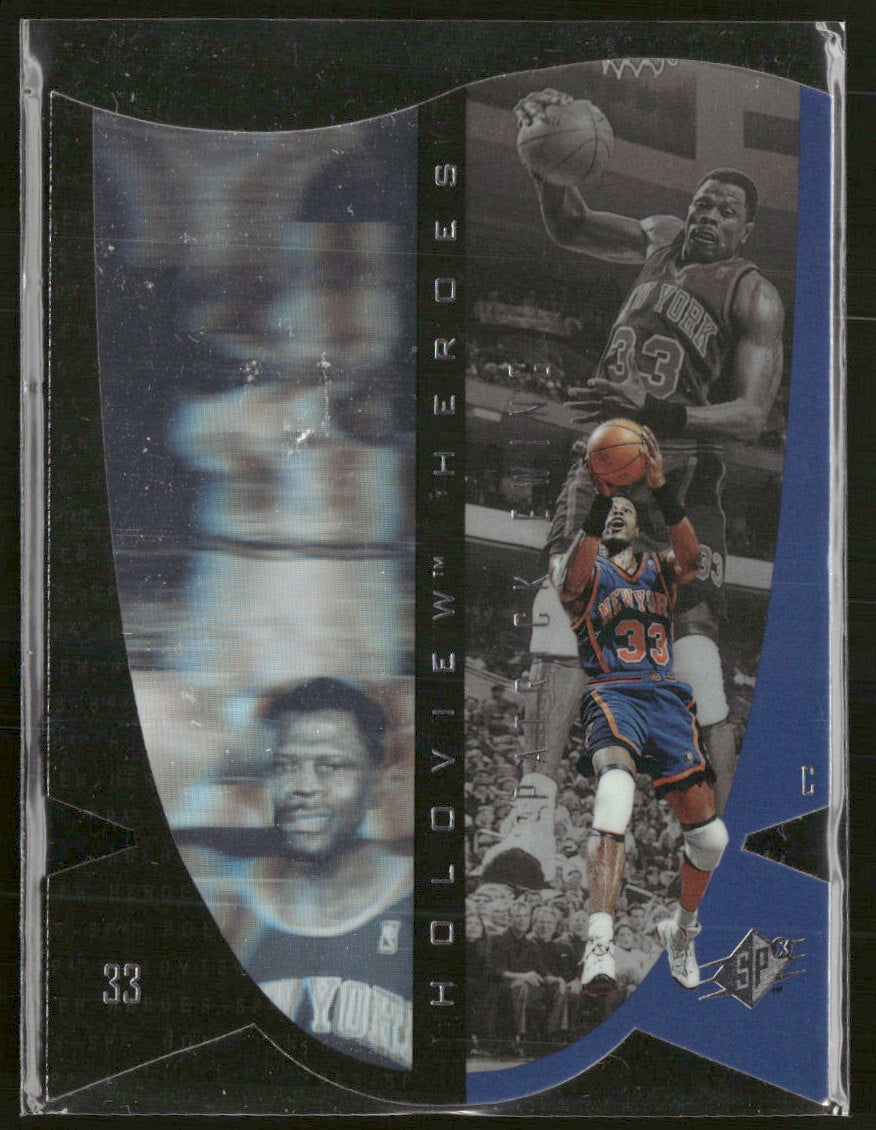 1997 SPx Holoview Heroes Patrick Ewing #H8