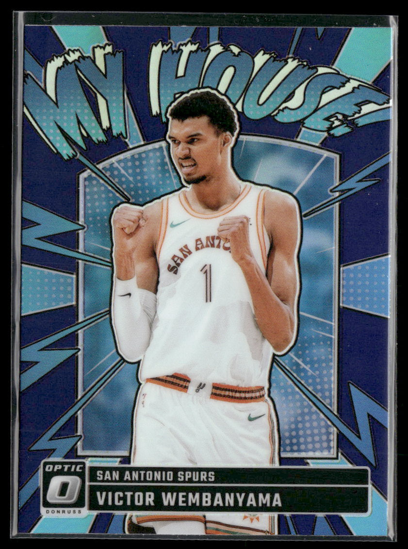 2024-25 Donruss Optic My House Purple Victor Wembanyama #19