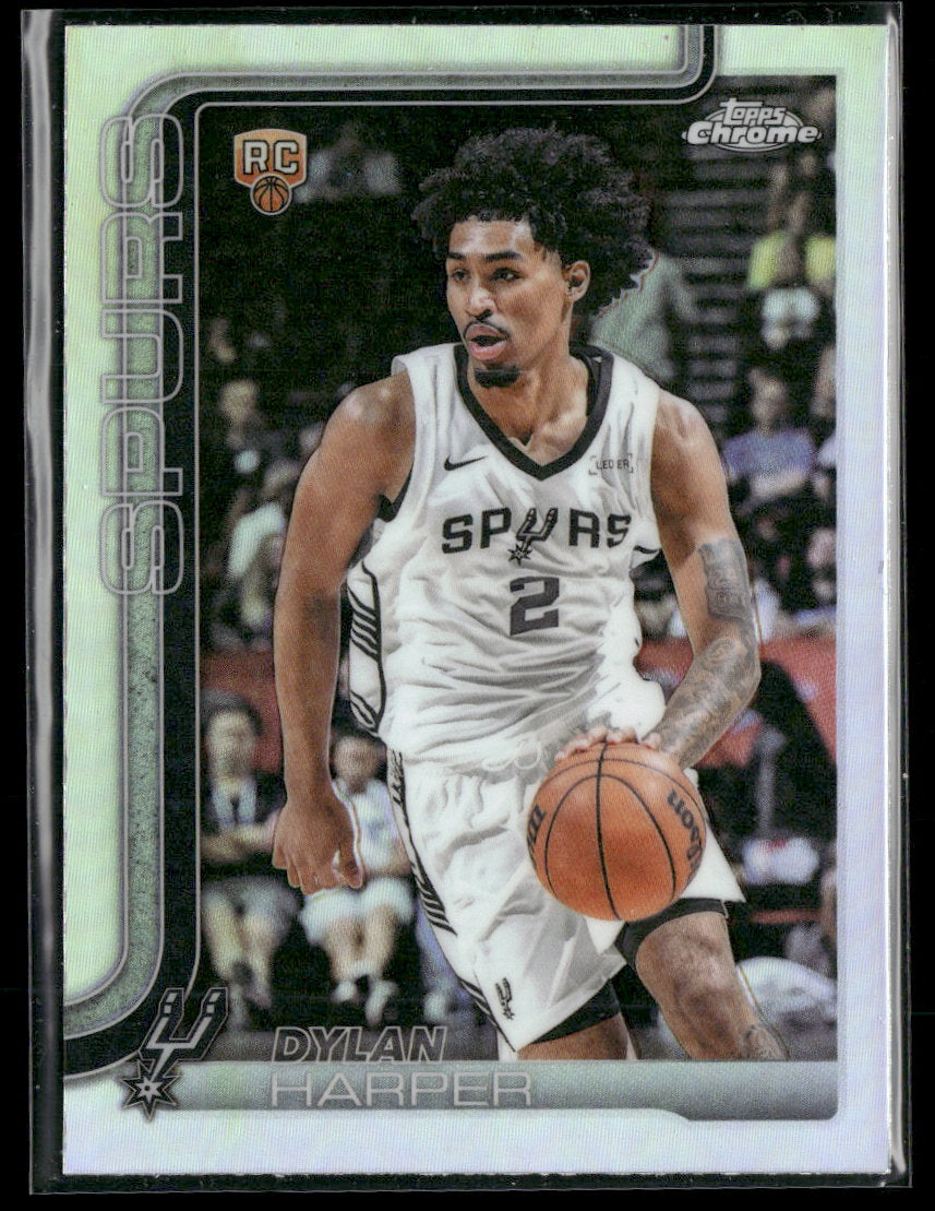 2025-26 Topps Chrome Refractor Dylan Harper RC #252