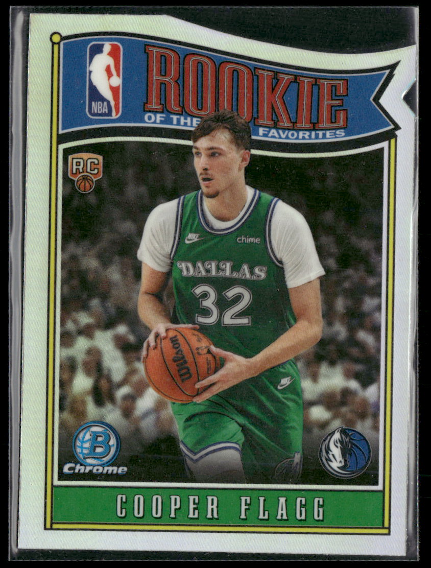 2025-26 Bowman Rookie of the Year Favorites Refractor Cooper Flagg #RY-1