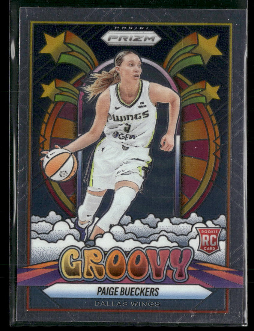 2025 Panini Prizm WNBA Groovy Paige Bueckers #12