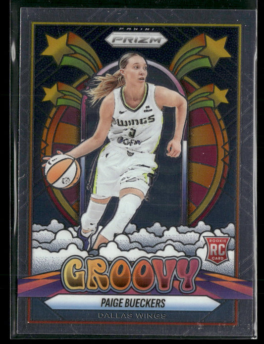 2025 Panini Prizm WNBA Groovy Paige Bueckers #12