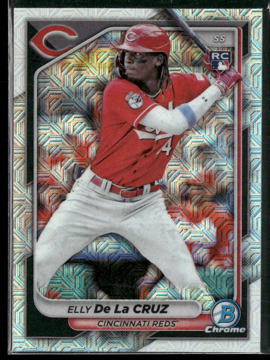 2024 Bowman Chrome Mojo Refractor Elly De La Cruz #22