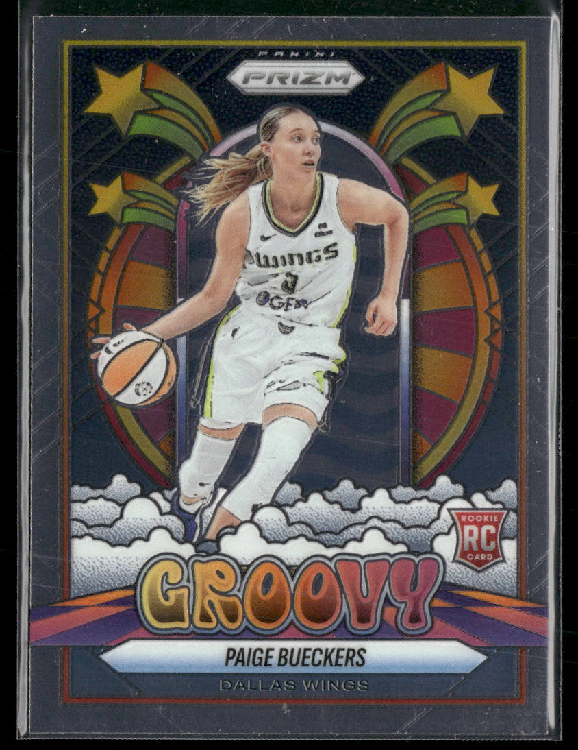 2025 Panini Prizm WNBA Groovy Paige Bueckers #12