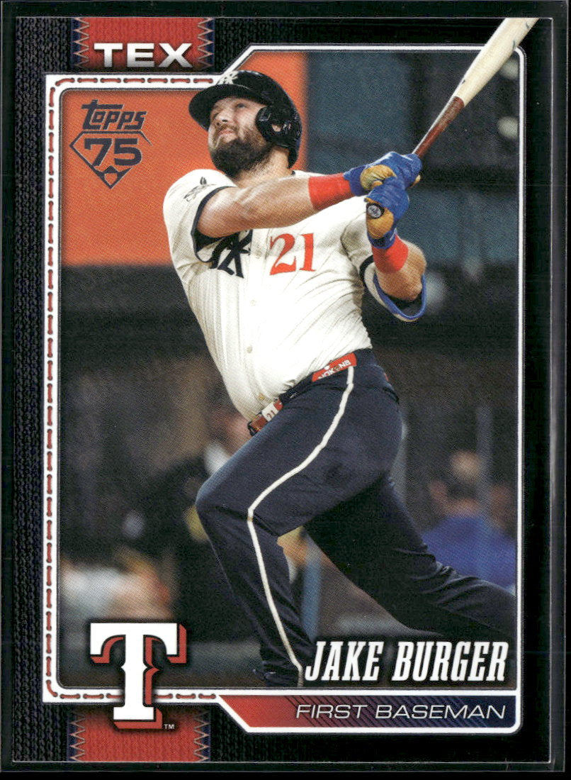 2026 Topps Black Border Jake Burger #/75 #451