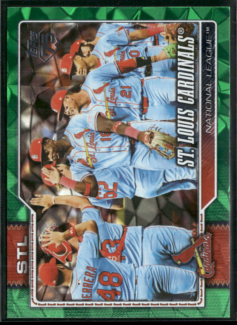2026 Topps Green Diamante Foil St. Louis Cardinals #/99 #353