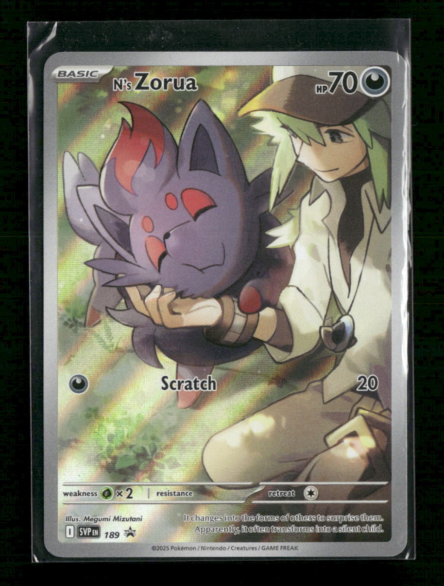 SV: Scarlet & Violet Promo Cards N's Zorua #189