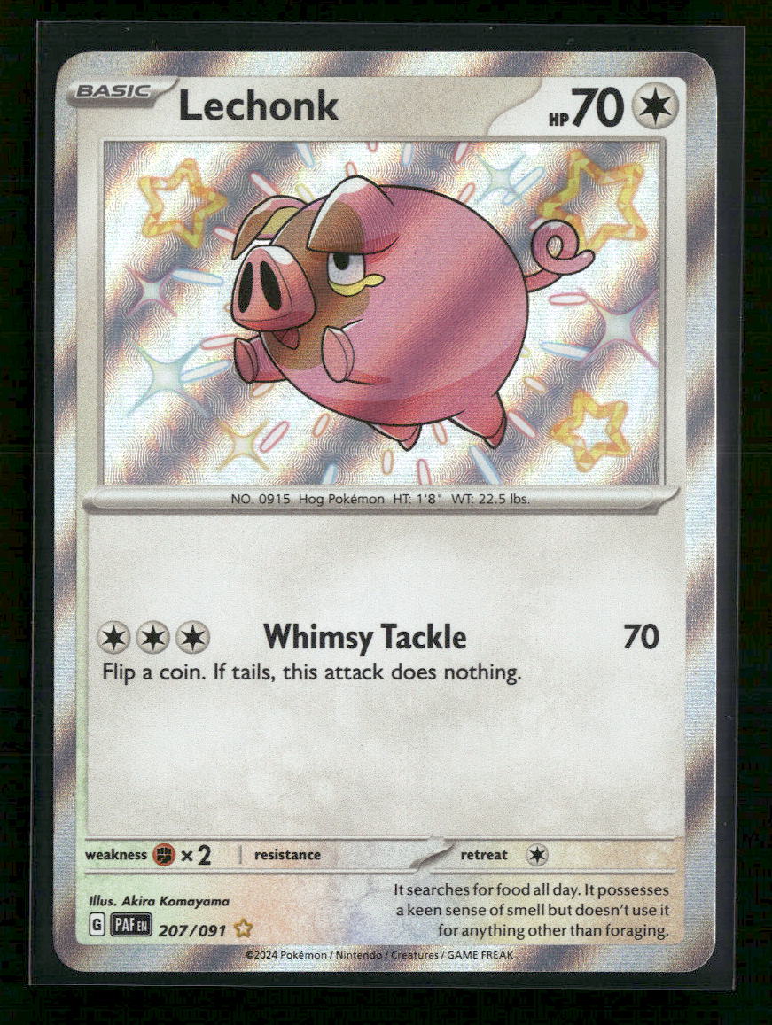 SV: Paldean Fates Lechonk #207/091