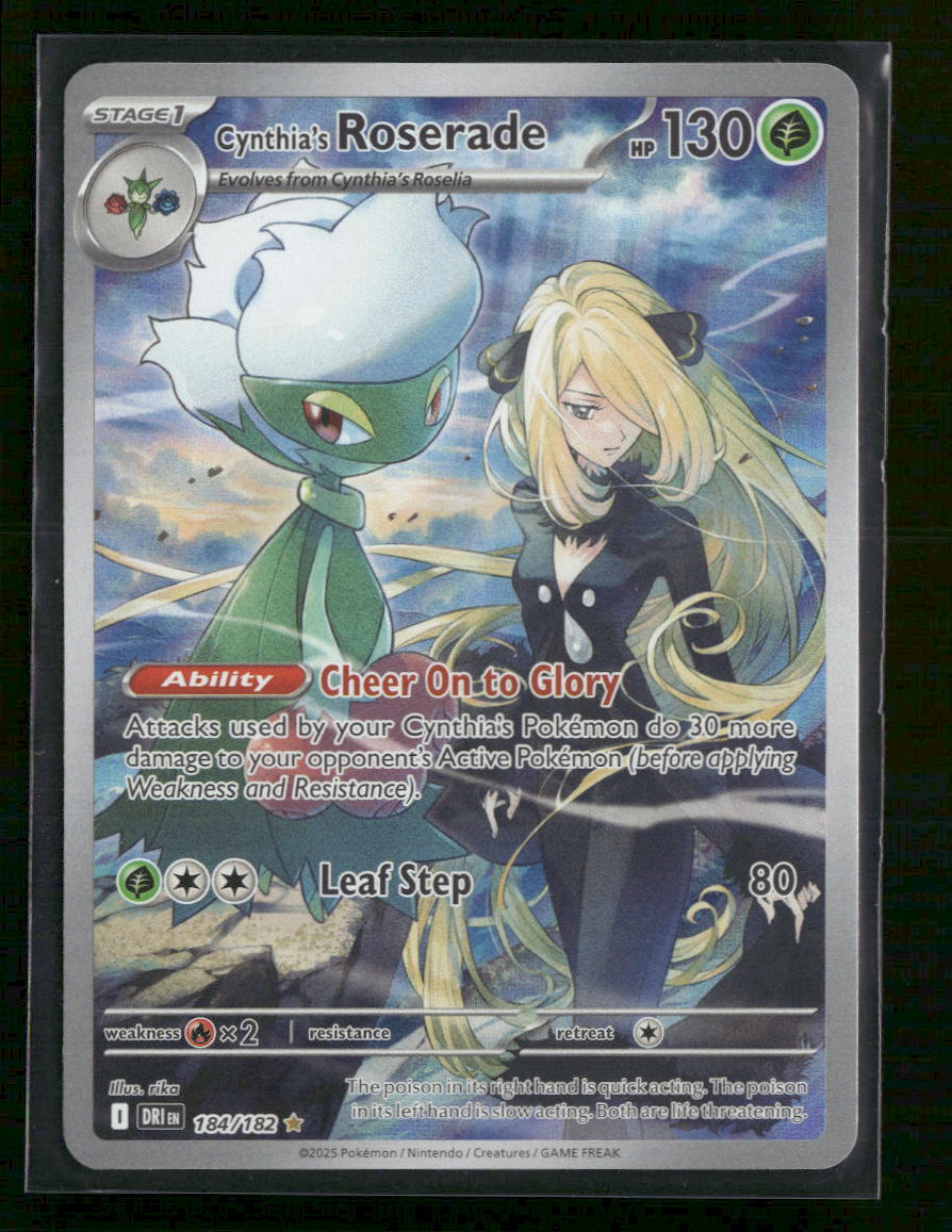 SV10: Destined Rivals Cynthia's Roserade #184/182