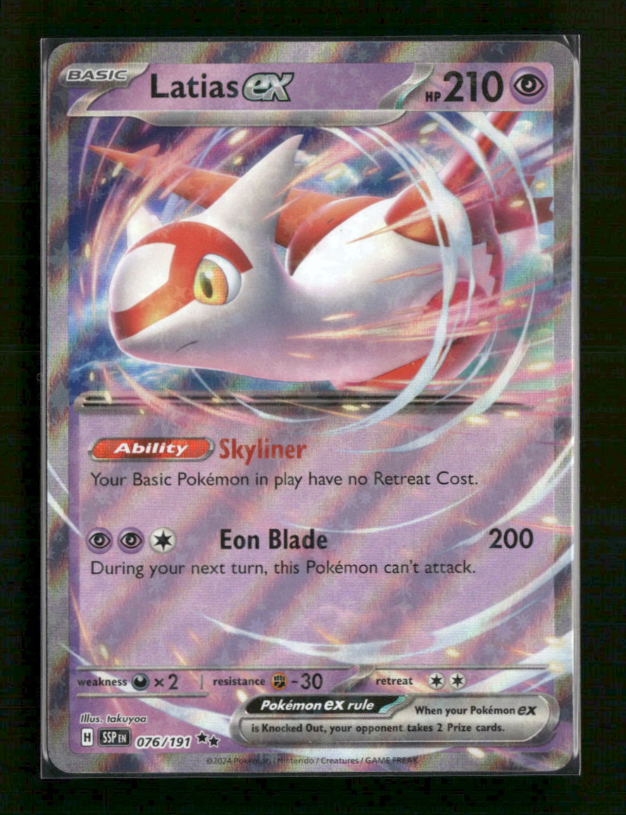 SV08: Surging Sparks Latias ex #076/191