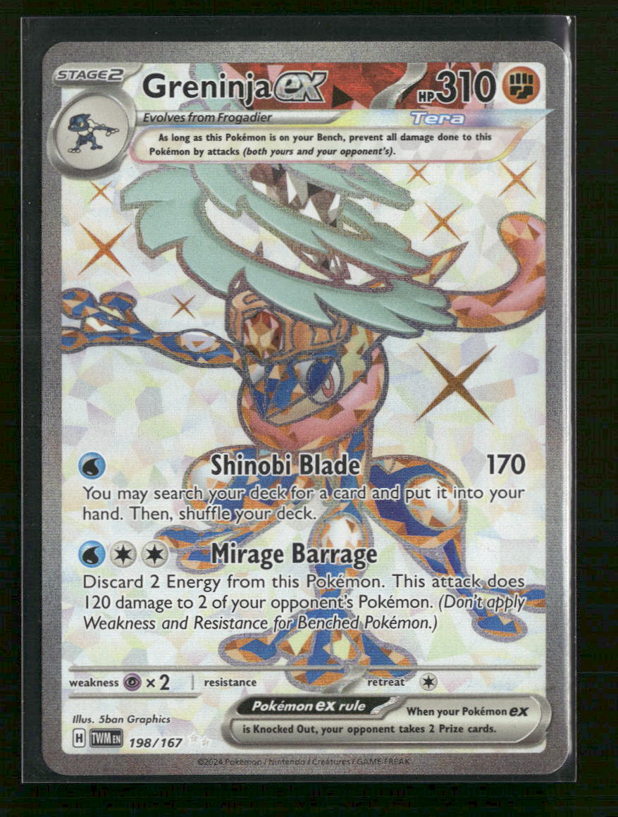 SV06: Twilight Masquerade Greninja ex #198/167