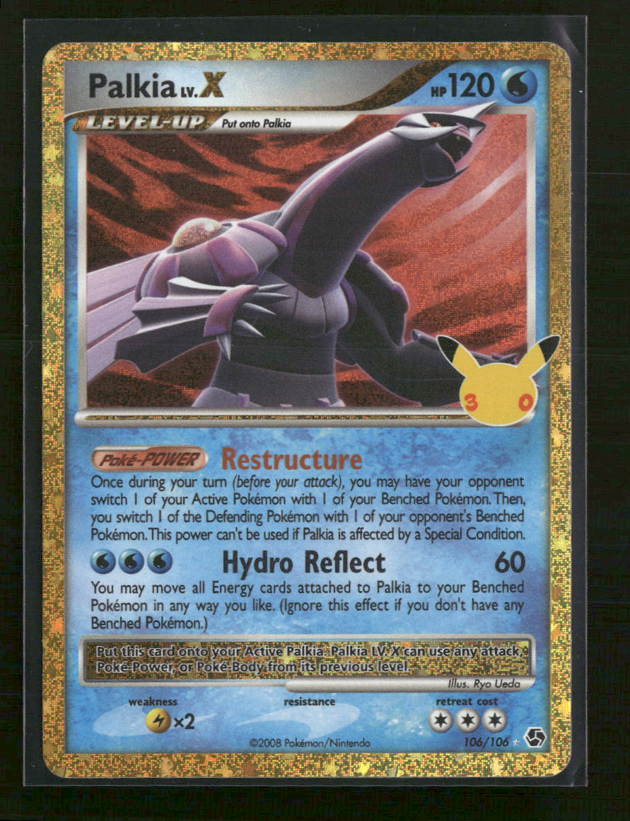 ME: 30th Celebration Classic Collection Palkia LV.X #106/106