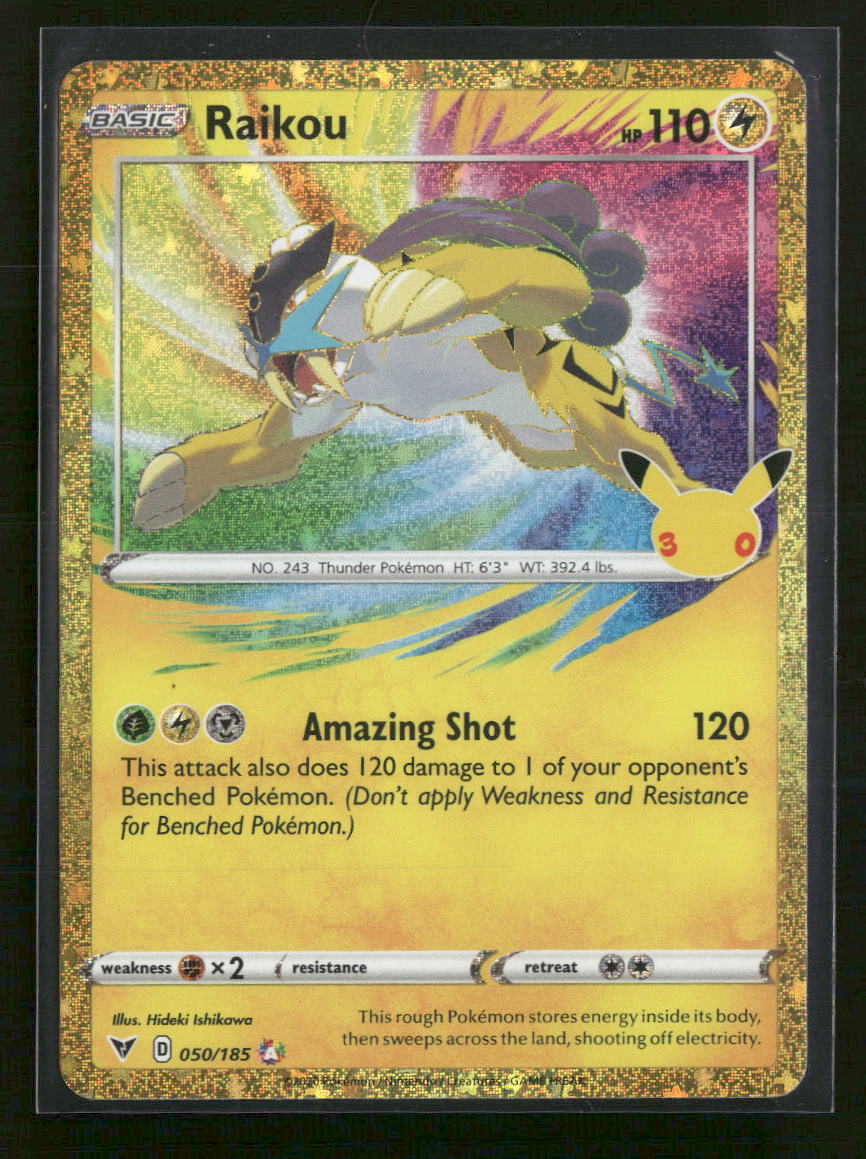 ME: 30th Celebration Classic Collection Raikou #050/185