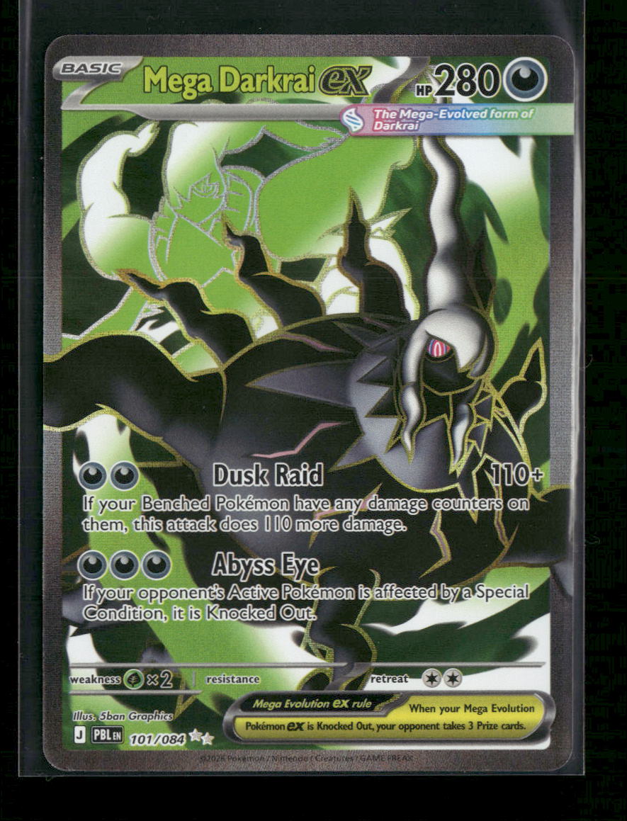 ME05: Pitch Black Mega Darkrai ex #101/084